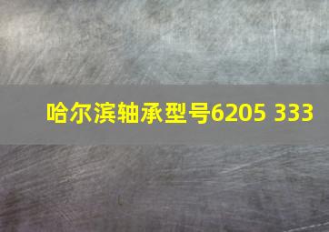 哈尔滨轴承型号6205 333